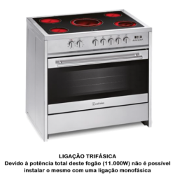 FOGÃO MEIRELES MONZA - E 912 X